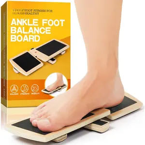 Ankle Balance Board Foot Strengthener Trainer for Sprained Ankle, Stability Exercises, Physical , Plantar Fasciitis , Posture Correction, Balance