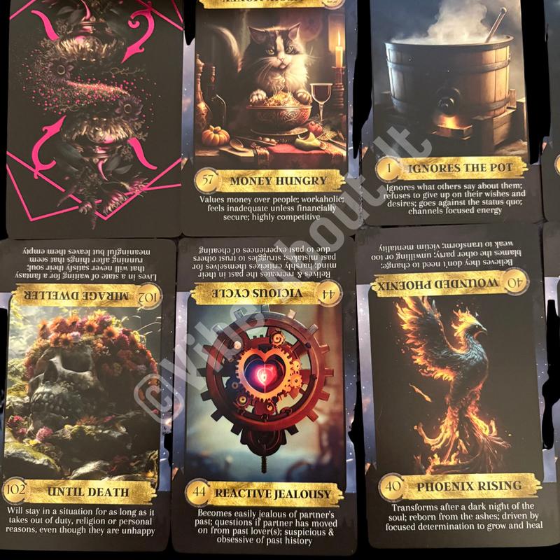 Shadow Love Tea 110 Card Oracle Deck