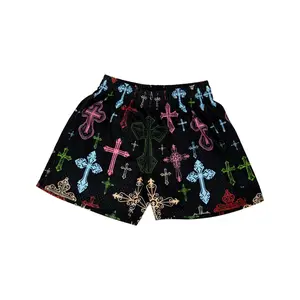 Black Cross Unisex Shorts