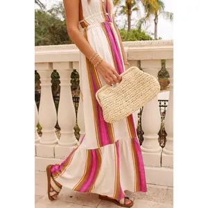 Casual Summers Straw Clutch - Ivory