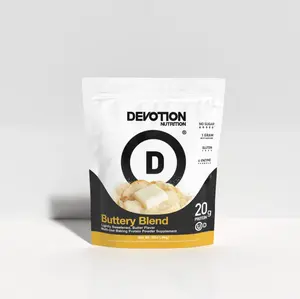 Devotion Nutrition Buttery Blend Flavor Protein Powder, 2lb - Gluten Free, Keto Friendly, No Added Sugars | 1g MCT | 20g Whey & Micellar Protein
