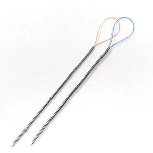 2 Pcs Magic Needle Snag Repair Tool Ultimate Hand Quilting Stitching Needle for Knits & Woven