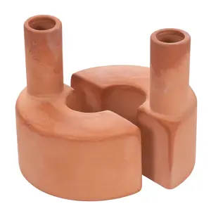 Self-Watering Terra Cotta Planter Water Storage Tank Reusable Automatic Terracotta Plant Watering Devices Globes Stakes Self-irrigate Watering Spikes Ceramic Plant Waterer Set
