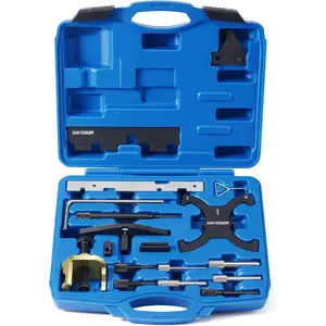 Timing Tool Kit, 18 Pcs Camshaft Locking Tool Compatible with Ford Focus Kuga Fiesta Fusion Escape 1.5 1.6 2.0 2.3 EcoBoost Mazda 2.5L Ford 1.6L VVT Ti-VCT 1.5L Ti-VCT Timing Locking Tool