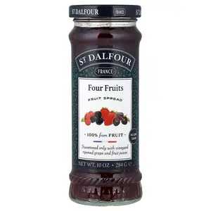 St. Dalfour Four Fruits Fruit Spread, 10 oz (284 g)