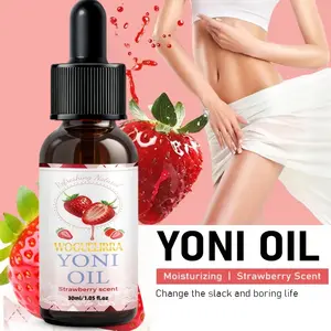 Strawberry Essential Oil for Women's Intimate Care, Moisturizing and Soothing, Fragrant and Non-Irritating, Relieves Dryness and Discomfort
