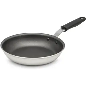 672312-12-inch Wear-Ever® aluminum fry pan with SteelCoat x3™ nonstick coating and silicone handle