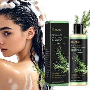 2 Bottles of Myrrh Keratin Shampoo, Moisturizes Dry Curly Damaged Hair, Repairs Scalp, Softens and Strengthens Hair, 100ML Per Bottle