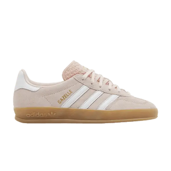 adidas gazelle silver green womens Gazelle Indoor W Clear Sky/Off-white