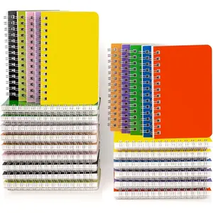 Small Notebooks 3x5 Bulk, Mini Spiral Notebooks 40 Packs, Pocket Notebooks Notepads Memo Pads 10 Assorted Colors for School  Office College Work Travel (60 Sheets/120 Pages)