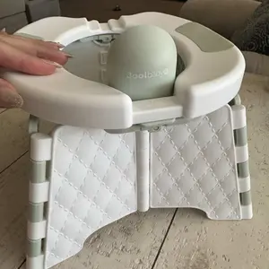 Jool Baby Portable Potty Training Chair with Travel Bag and 30 Liners, Foldable, Indoor/Outdoor Use