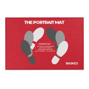 The Portrait Mat - Lightweight Version (Red)