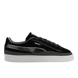 PUMA Mens Suede Jabbawockeez Lace Up Sneakers Shoes Casual - Black