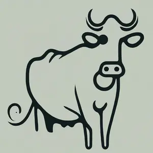 LaVacheDesign shop logo