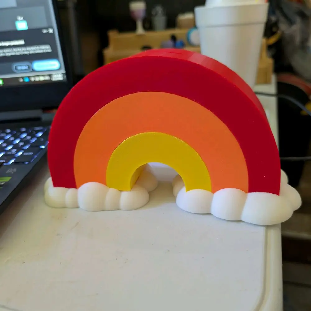 Rainbow Piggy Bank