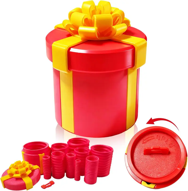 Annoying Nested Screw Gift Box, Pranking Fun Gift Set, Cash Surprise Nesting Box, Reusable Cash Mini-Surprise Pranking Gift Box, Party Gifts, Birthday Gifts