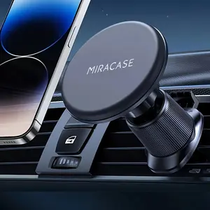 Magnetic Car Mount, Strong Magnetic Phone Holder For Car Vent, 360° Rotation Hands Free Phone Holders For Your Car, Universal Air Vent Car Cell Phone Holder Mount For IPhone & All Phones, Christmas, Festival, New Year's