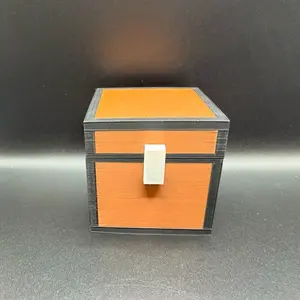 3D Printed Treasure Chest – Functional Storage Box