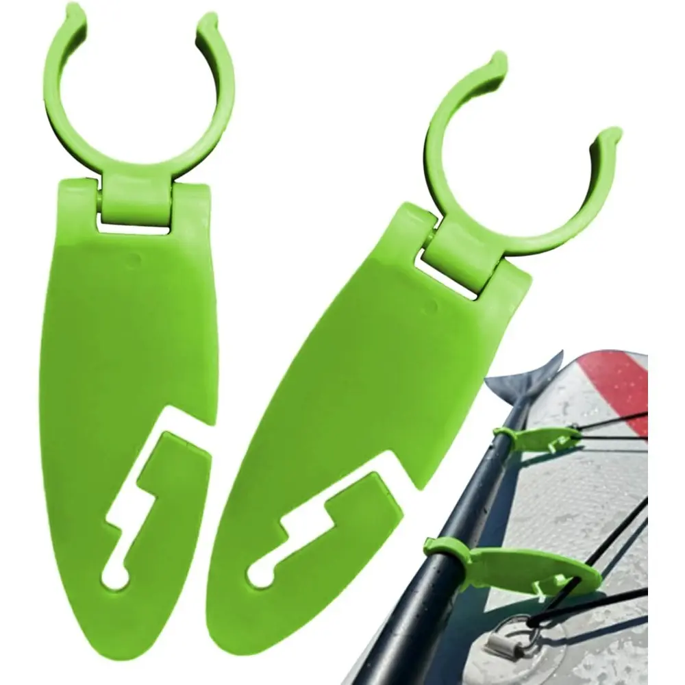 Pair of Fixed Paddle Board Accessories, Stable Paddle Holders for Kayaks, Stand-Up Paddleboards and Inflatable Boats, Available in Multiple Colors, Gear
