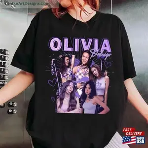 Vintage Olivia Tour 2024 Shirt Unisex Comfort vintage T-shirt