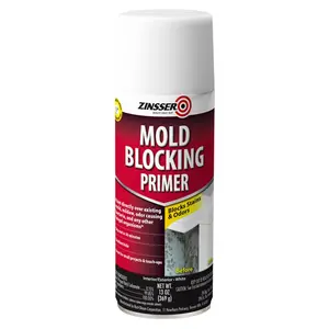 Zinsser 7008391 13 oz Mold Blocking White Water-Based Alkyd Primer, Pack of 6