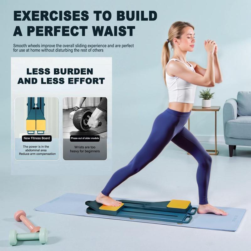 PHAGATT Leg, Belly and Arm Exerciser, Full Body Workout Machine, Multi-purpose Exercise Board, Home Workout, 330 LBS Weight Bearing.