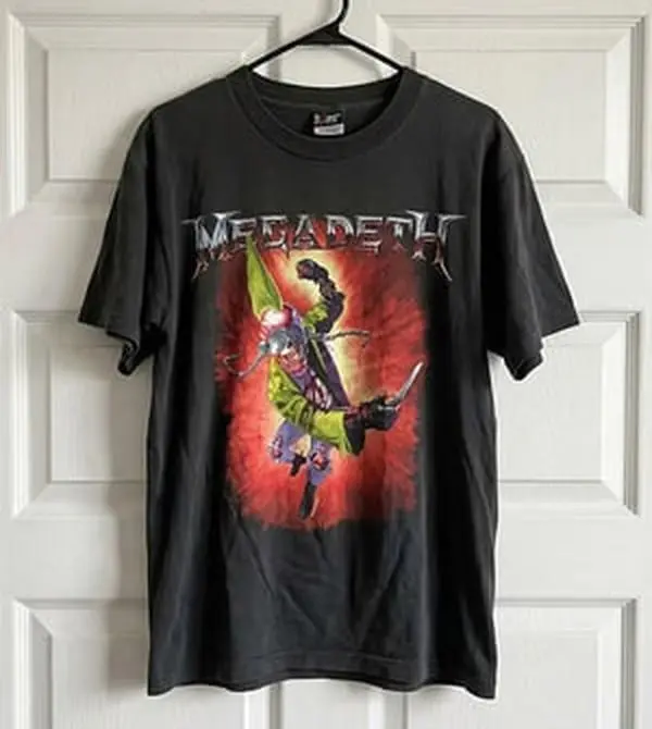 Women's Casual Cotton Megadeth 1994 T-Shirt