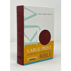 USED-KJV Large Print Compact Reference Bible (Bonded Leather, Burgundy, Red Letter) (Unknown)