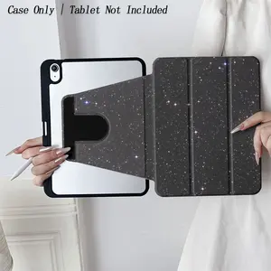 Case for ipad 11/a16/10th/air4/5/6/pro 12.9/2024/2025/2020/2021/2022/2023/10.2/10.9,Perfect for Work,Travel,and Home Use，360° Rotating & Foldable Tablet Case