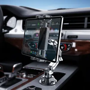 Car Cup Holder Phone Mount, Car Cellphone Mount, Universal Tablet and Smartphone Holder with Long Adjustable Arm for Vehicles, Convenient Accessory for Driving