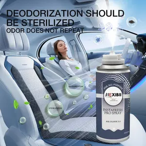 Hexibii Car Air Freshener Automatic Spray, Various fragrances, Long-Lasting Odor Control Spray for Vehicles, Home & Bathroom