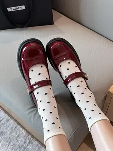 Women's Fashionable Stylish Solid Color Mary Jane Pumps, 2024 New Style Elegant Round Toe Thick Heel Shoes for Daily Wear, Female All-match Shoes for Daily Wear