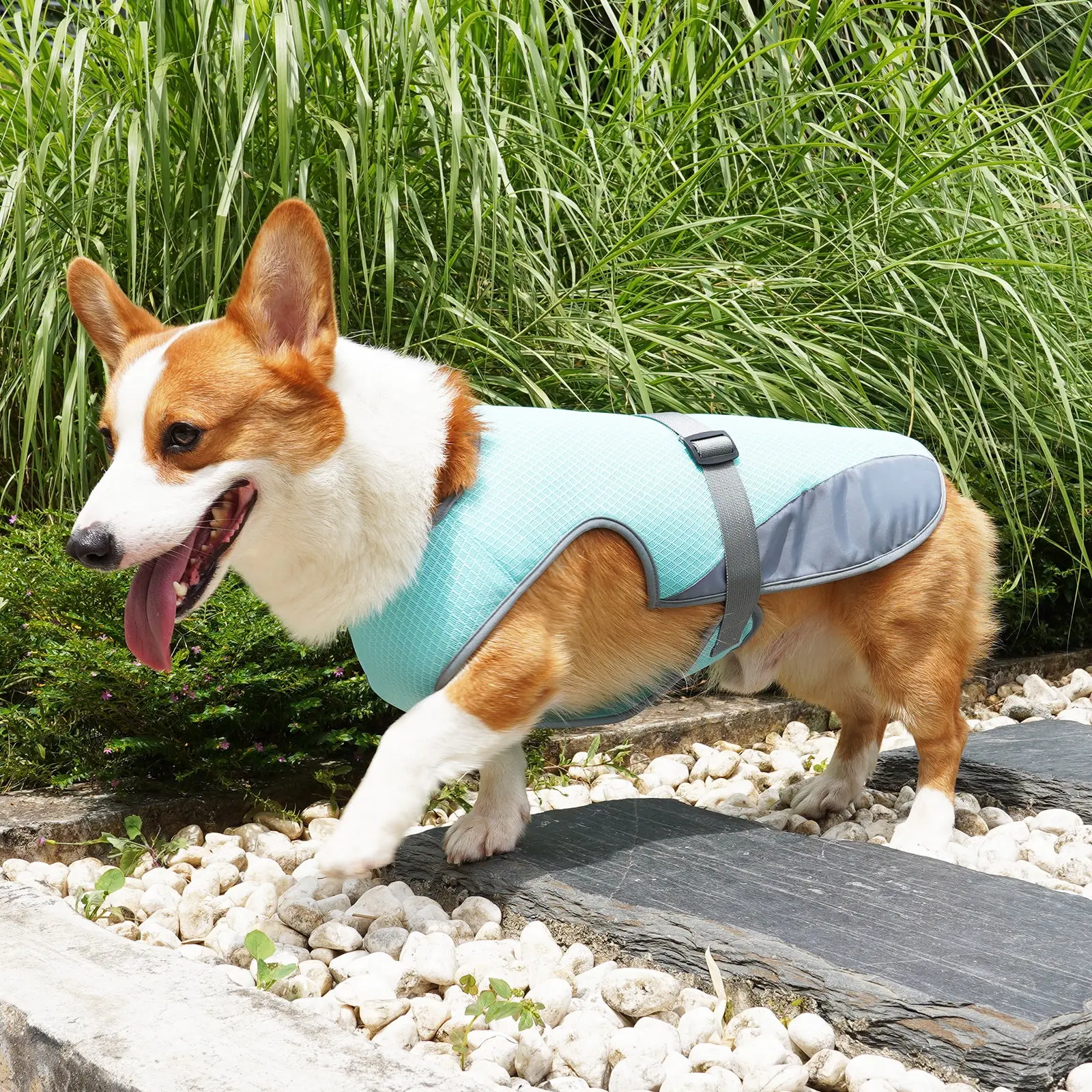 Dog Cooling Vest Summer Pet Cooling Shirt - Breathable Heat Relief Clothing for Dogs
