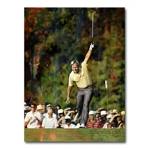 Jack Nicklaus 17th Hole Birdie Art