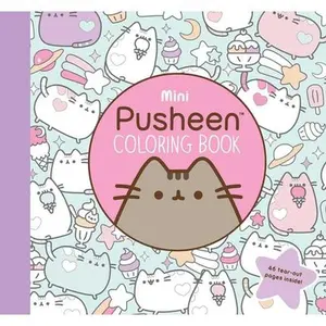 Mini Pusheen Coloring Book -- Claire Belton, Paperback