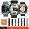 W&O Fitness Tracker Watch - IP67 Rated Smart Watch, Built-In Batteries Cells, 4 Straps, 5+ Sport Modes, GPS, Bluetooth Call, Message Reminder, Sleep/Health Tracking, Long Battery Life, Touch Display, Portable Fashion Tech, Compatible with iPhone/Android