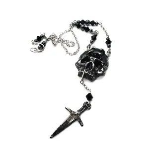 Skull and Dagger Necklace
