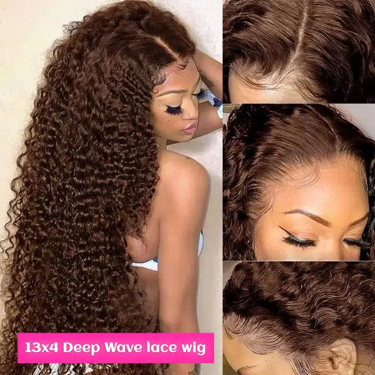 4# 13x4 Deep Wave Wig