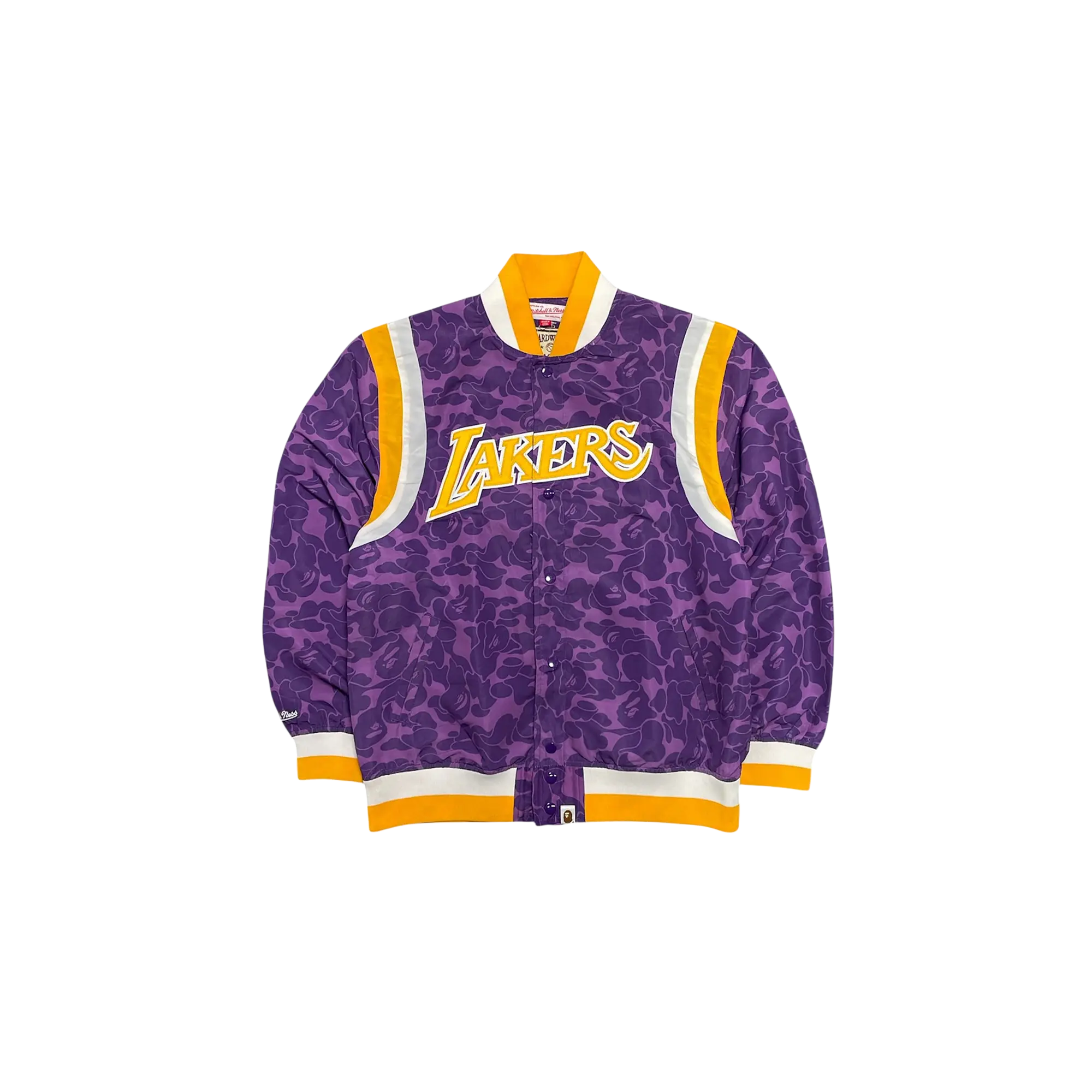 Mitchell & Ness Lakers Warm Up Jacket "Purple" BMNLWUJP