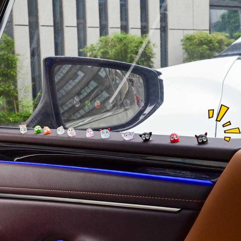 Tixjmcn Cute Soot Sprites Car Rearview Mirror Accessories For Car Interior Decoration Dashboard Car Ornament Funny Gifts For Cute Car Mirror Interior Decors (20 Pcs - View #2