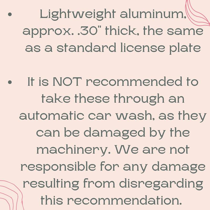 Gojo License Plate Frame, Otaku Car Accessory – Unique Anime Tag Made of High-Quality Metal