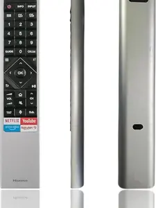 New ERF6A62 Original Remote for Hisense UHD 4K Smart TV H55O8B H55U8B H65U8B with Netflix, YouTube, Prime Video, Rokuten TV Hot Keys