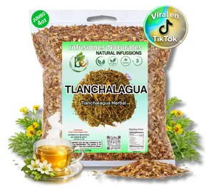Tlanchalagua Herbal Tea – 4 oz (113 g) – Traditional Mexican Herb – Wildcrafted Loose Leaf Infusion – 100% Natural, Vegan, Non-GMO – by BexpertsUSA