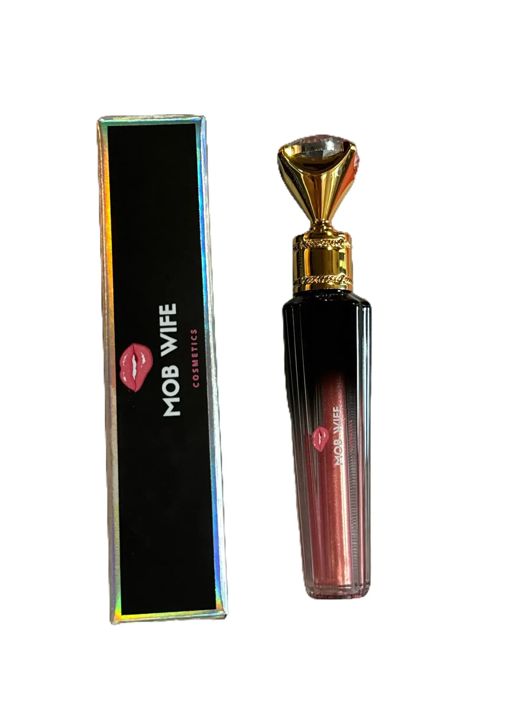 Mob Wife Lip Gloss  "Don Diva" : High Shine, Bold Color, Ultimate Moisture, Glitter Finish Glossy Lip Care