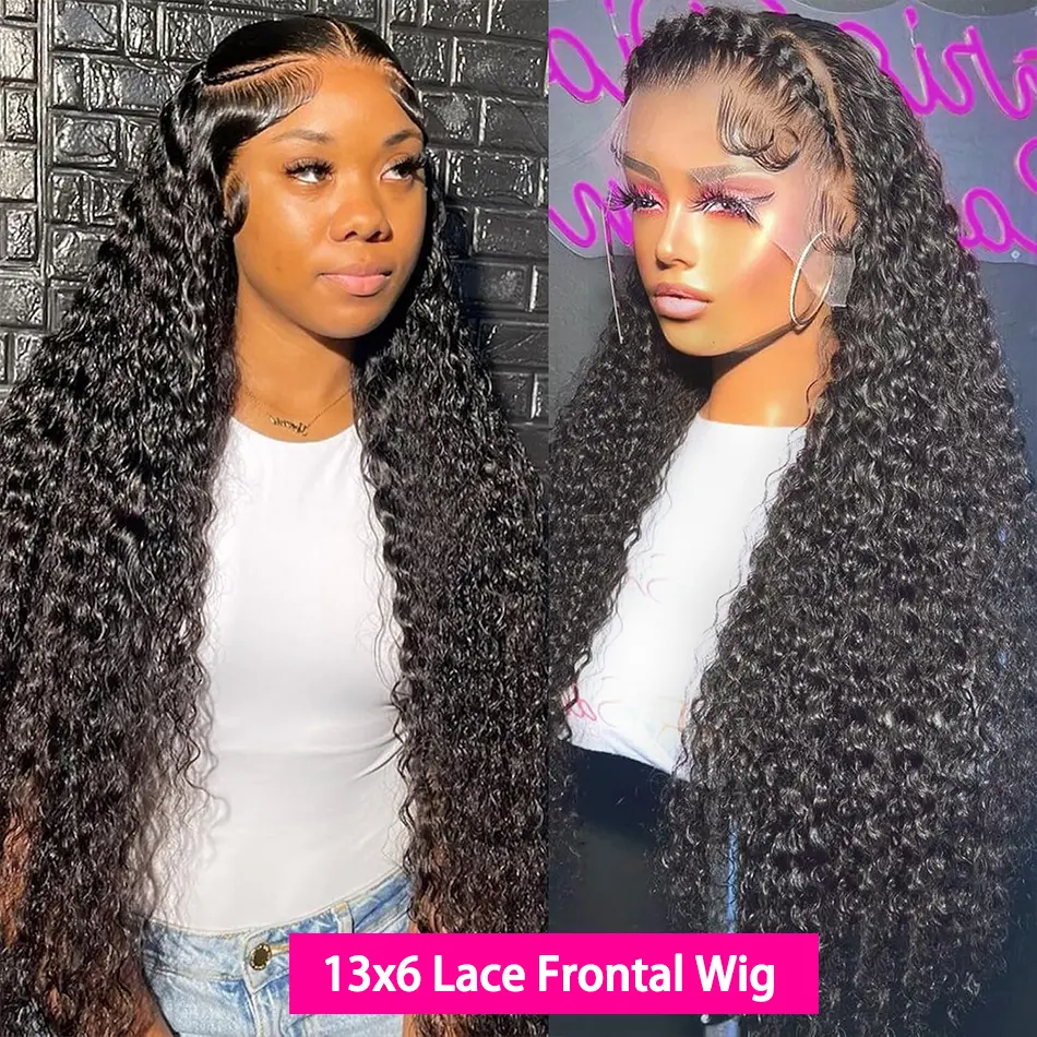 13x6 Lace Frontal kinky Curly