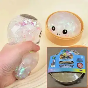 Dumpling squishy Crazy Fun Squishy Bun Rainbow Galaxy Chase Mystery Dumpling Glitter NEW LOT OF 1