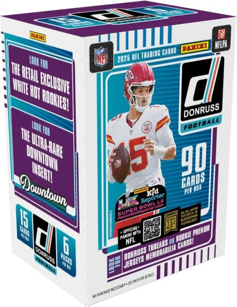 2025 Panini Donruss Football NFL Blaster Box