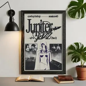 Cowboy Bebop Anime Poster, Waterproof Unframed Print N07