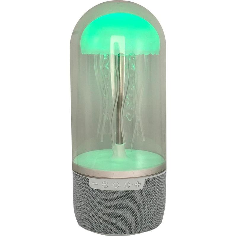 Color-Changing Jellyfish LED Mood Lamp with Bluetooth Speaker – Relaxing Home Decor & Music Light