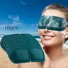 Disposable Eye Mask, 10/20pcs Leaflet Design Self-heating Eye Mask, Travel Eye Cover, Portable Eye Mask, Sleeping Eye Mask, Eyemasks For Sleeping, Eye Care Product for Women & Men